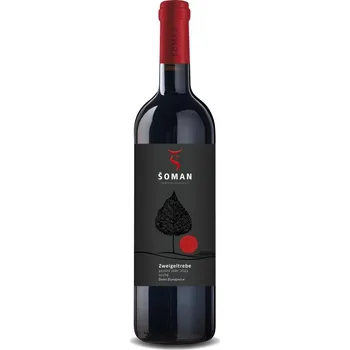 Víno Vinařství Šoman Zweigeltrebe 2021 pozdní sběr 0,75 l