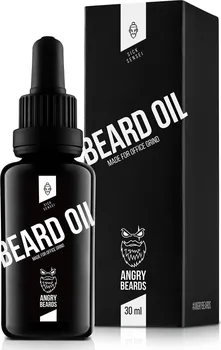 Péče o vousy Angry Beards Sick Sensei vyživující olej na vousy  30 ml 