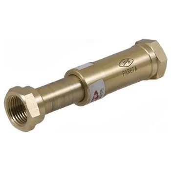 Fitinka Mosazný 1" kompenzátor délkové roztažnosti, dilatace 22 mm, Tmax 200°C