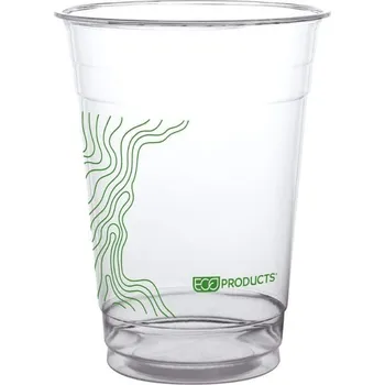 Jednorázové nádobí Kelímek nápojový plastový BIO 470ml/ 50ks