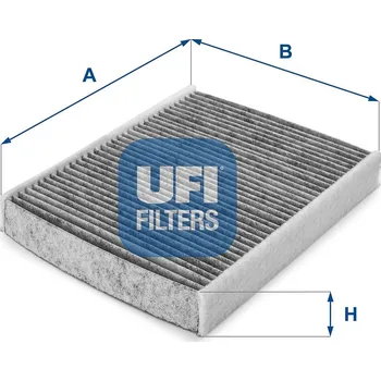Ventilátor topení a klimatizace Filtr, vzduch v interiéru UFI 54.115.00