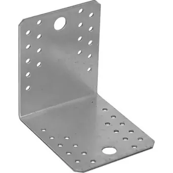 Tesařské kování DOMAX Úhelník KL 5 spojovací 105 x 105 x 90 x 2,5 mm pozinkovaný 1 ks