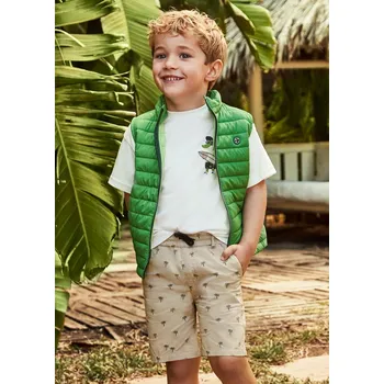 Chlapecké bavlněné kraťasy s palmou Mayoral 3227 Velikost: 7 let (122 cm)