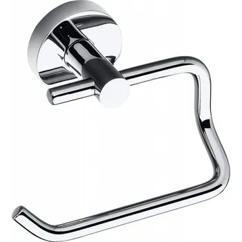 Sada koupelnových doplňků SAPHO X-ROUND E držák toaletního papíru bez krytu, chrom (104112042) XR704