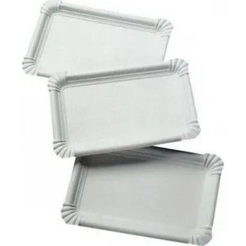 Jednorázové nádobí Tácek papírový č.4 (13x20cm)/ 100ks
