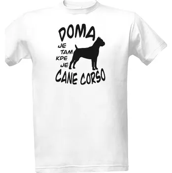 Tričko s potiskem Doma Cane Corso pánské