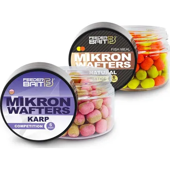 Boilies FeederBait Mikron Wafters 4x6mm 25ml PŘÍCHUŤ: Sladká kukuřice