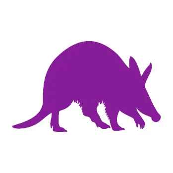 Samolepící dekorace Mravenečník 002 pravá (14 - fialová) SAMOLEPKA NA AUTO, NÁLEPKA, FÓLIE, POLEP, TUNING, VLASTNÍ TEXT, TISK, AUTOSAMOLEPKY.cz, POLEPY, OBRÁZEK, LOGO, 3D STICKERS