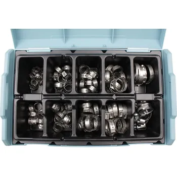 spony hadicové deformační, pro motorky, sada 90 dílů - 100-08105