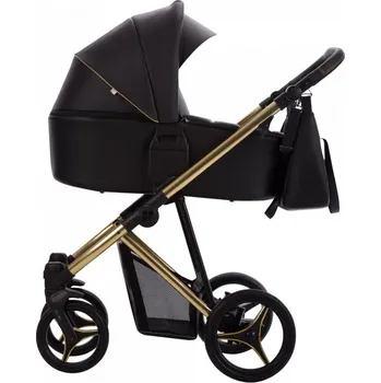 Kočárek Kombinovaný kočár Bebetto FLAVIO PREMIUM - col. Gold 02 2024