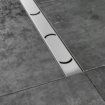 podlahová vpusť RAVAK nerezový odtokový žlab CHROME 85 cm