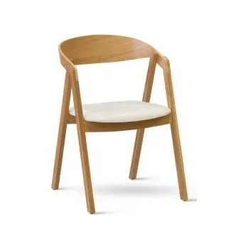 Jídelní židle Křesílko GURU dub látka dub mystic marrone 144