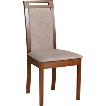 Jídelní židle Drewmax dřevěná čalouněná jídelní židle z masivu Roma 6 drewmi