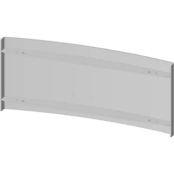 Krbová kamna Romotop Dveře dřevníku Barva: Stříbrná