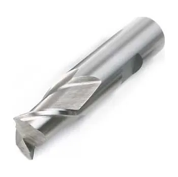 Fréza z rychlořezné oceli HSS, 2 břity, dřík 12 mm, průměr 12 mm (TrueTech)