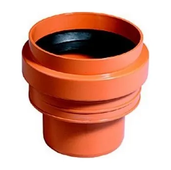 Kanalizační potrubí KG přechod kamenina/PVC včetně těsnění 110