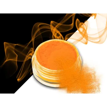 Ráj nehtů Smoke pigment - Neon Light Orange