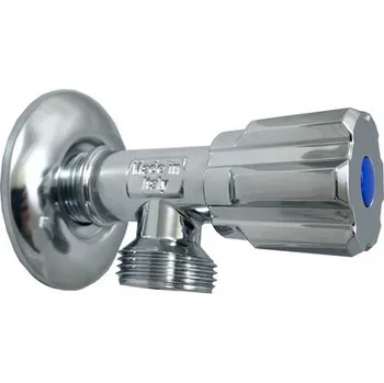 Ventil ALBERTONI 1/2" x 3/4" vřetenový rohový pračkový ventil s funkcí zpětného ventilu