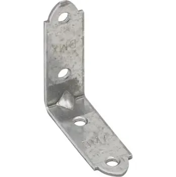 Tesařské kování DOMAX Úhelník KW 40 úzký 40 x 40 x 15 x 1,5 mm pozinkovaný 1 ks