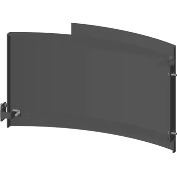 Krbová kamna Romotop Dveře dřevníku Barva: Stříbrná