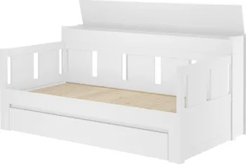 Dětská postel Rozkládací postel s úložným boxem na matrace 90-180 x 200 cm