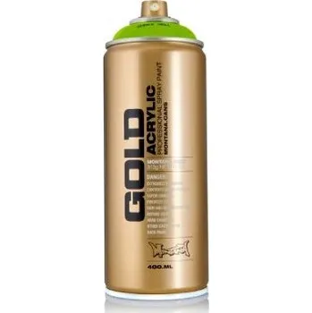 Barva ve spreji Montana Gold 400 ml Barva: 1010	shock yellow