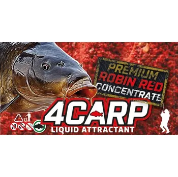 Návnadové aroma 4Carp - Liquid Atractant Robin Red