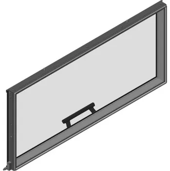 Krbová vložka Romotop Dveře topeniště Barva: Hnědá