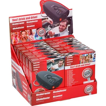 ALL RIDE DF5800641, Alkoholtester s osvětlením pro měření hladiny alkoholu