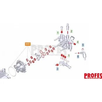Příslušenství pro vysokotlaký čistič KÄRCHER Sada těsnění 4.100-774.0