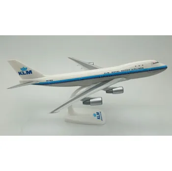Plastikový model 1:250 Boeing 747-206B, KLM Royal Dutch Airlines, 1970s Delivery Colors (Snap-Fit)