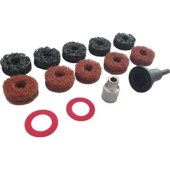 Nářadí pro automobil kotouče nylonové porézní na odstraňování rzi v okolí šroubů, sada 13 dílů - 100-04965