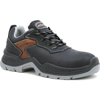 Pracovní obuv EXENA Cipr S3 hnědá pánská pracovní obuv 41