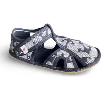 Chlapecké bačkory Barefoot bačkory Ef Kotvy - Sailor sandálkové 386 Velikost: EU 23