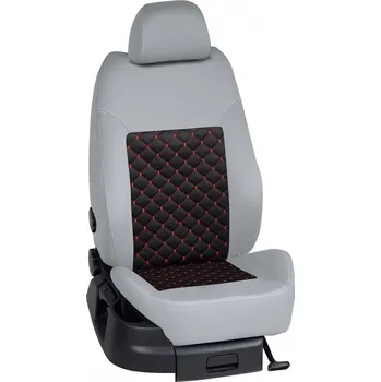 Potah sedadla Autopotahy Citröen BERLINGO / od r.2019->, 5 dveří, KOMFORT > KS002 (KS002 / Světle šedý bok)