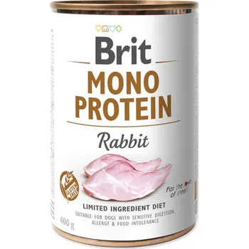Krmivo pro psa BRIT Mono Protein Rabbit (400g) 1 kus