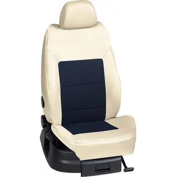 Potah sedadla Autopotahy Mitsubishi CARISMA / od r.2000->, 5-dveří, KOŽENKA > OR 0318 (OR 0318 / Béžový koženkový bok)