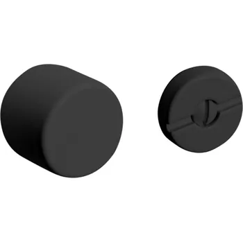 Dveřní kování In-Design Rozeta pod kliku Punto WC klíč černá