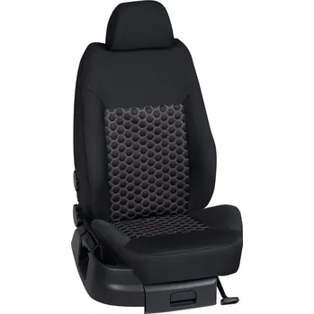 Potah sedadla Autopotahy Seat IBIZA / od r.2004->, 4/5 dveří, STANDARD > KS003 (KS003 / Černý bok)