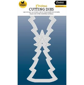 Studio Light Vyřezávací šablony Studio Light, 5 ks - Stromek