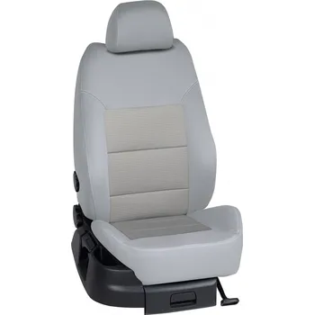Potah sedadla Autopotahy Seat CORDOBA / od r.2000->, 5/3 dveří, KOMFORT > OR 0411 (OR 0411 / Světle šedý bok)