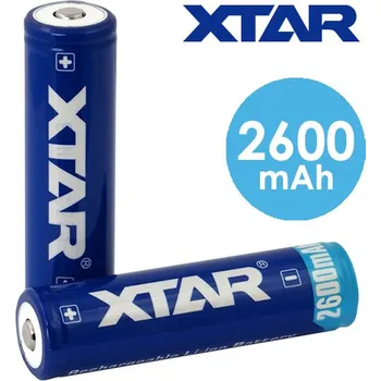 Článková baterie Baterie Li-ion 18650 Xtar 3.7V 2600mAh Protected