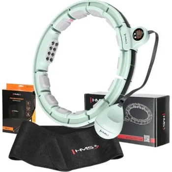 Obruč HMS HHM13 sada + zeštíhlující pás BR163 zelená