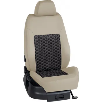 Potah sedadla Autopotahy Mercedes E 210, E 220, W 210 / od r.1995->, 4-dveře, STANDARD > KS003 (KS003 / Béžový bok)