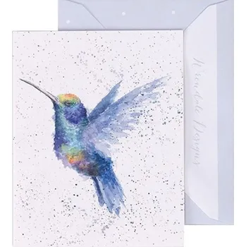 Wrendale Designs Dárková kartička Wrendale Designs "Rainbow" - Kolibřík