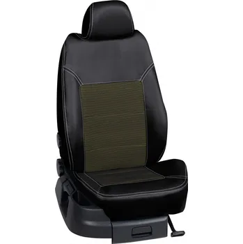 Potah sedadla Autopotahy Škoda KAMIQ / od r.2019->, 5 dveří, ( Sport ), KOŽENKA > OR 0383 (OR 0383 / Černý koženkový bok)