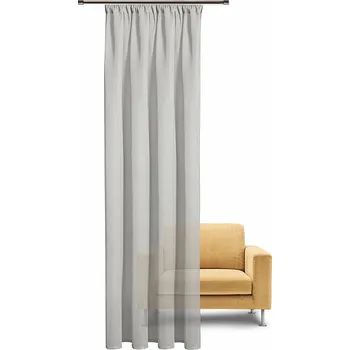 Závěs GERSTER NATURE Gerster závěs ŠEDÝ II 140 x 245 cm