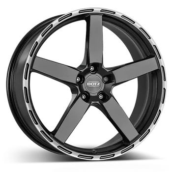 Alu kolo Alu disk DOTZ MarinaBay dark 9x21, 5x112, 70.1, ET35 Gunmetal/polished lip