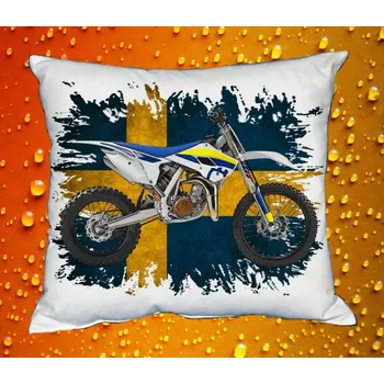 Polštář Polštářek s motorkou Husqvarna