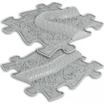 ortopedická podložka Muffik Had MFK-052-1 2 dílky šedé